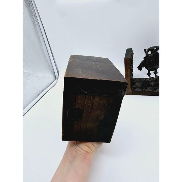 Vintage Steampunk Owl Bookends - Made in Spain - Picture 4 of 6